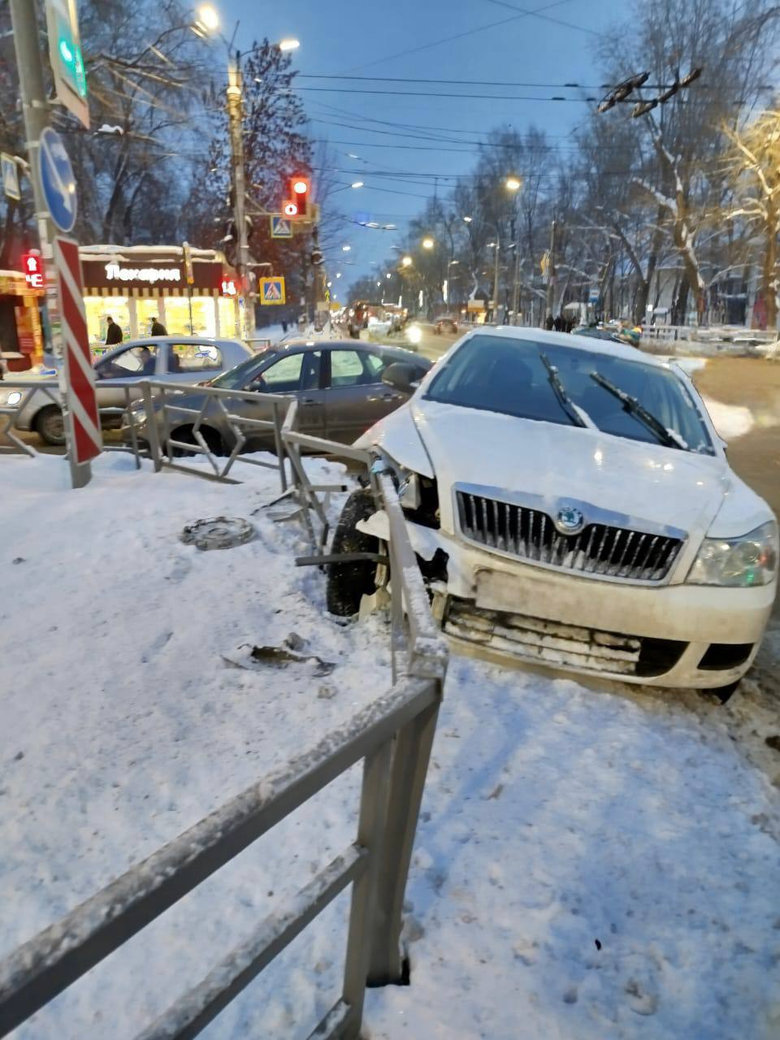 Skoda Octavia — Состояние: после ДТП